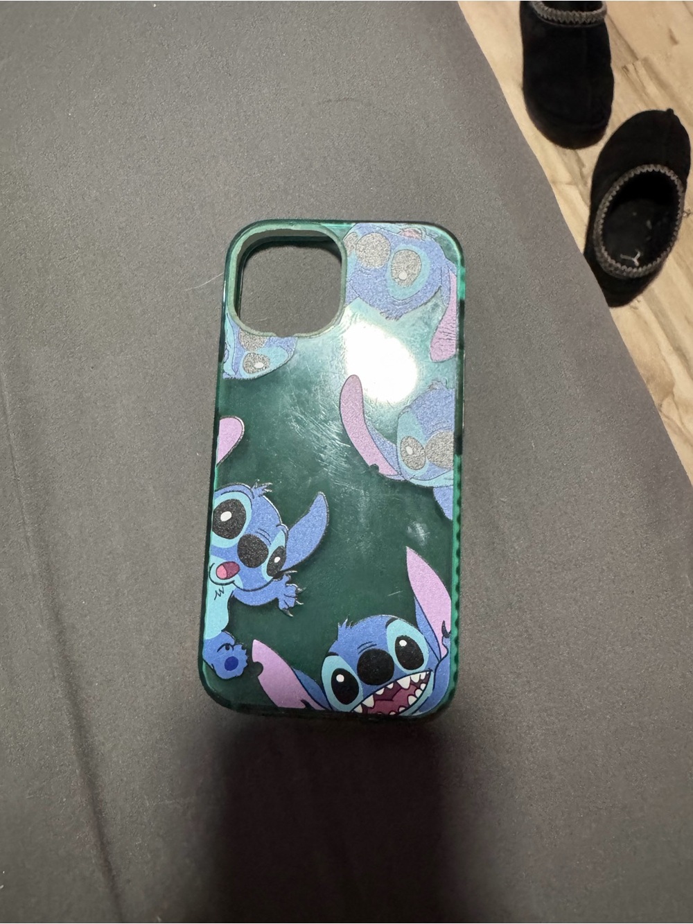 Stitch Green Phone Case iPhone 15 Pro